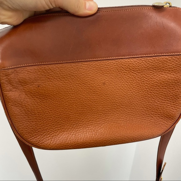 ⛔️SOLD⛔️Vintage Mark Cross Brown Leather Cross Bod - Picture 7 of 13